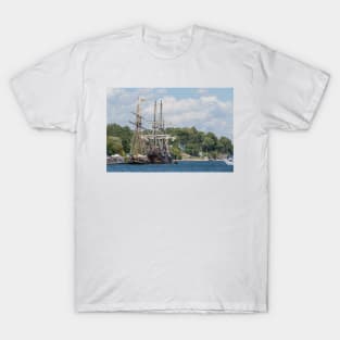 Tall Ships on the St. Lawrence River T-Shirt